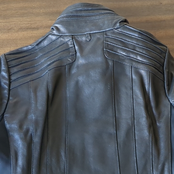 NWT Buttery Soft Black Leather RUDSAK Jacket - Picture 8 of 9